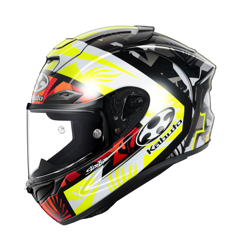 ヘルメット mudayo077 Kabuto F-17 Joan Mir - Daisuki Racing